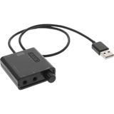 InLine USB zu HQ Audio Konverterkabel USB Headset-Verstärker mit InLine USB zu HQ Audio Konverterkabel USB Headset-Verstärker mit