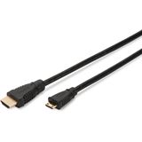 (€3,45*/1m) 2.00m Digitus HDMI1.4 Anschlusskabel High-Speed Mini (€3,45*/1m) 2.00m Digitus HDMI1.4 Anschlusskabel High-Speed Mini