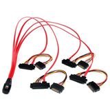 (€81,80*/1m) 0.50m Startech SAS Anschlusskabel SFF-8087 Stecker (€81,80*/1m) 0.50m Startech SAS Anschlusskabel SFF-8087 Stecker