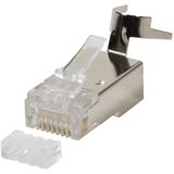 LogiLink Modular RJ45 f&uuml;r Cat7,Cat.6A, Cat6 Kabel, 50 Stk.