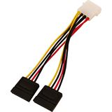 (€26,00*/1m) 0.15m LogiLink SATA Y-Stromadapterkabel (€26,00*/1m) 0.15m LogiLink SATA Y-Stromadapterkabel