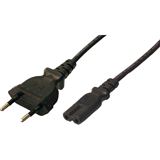 (€2,17*/1m) 1.80m LogiLink Stromkabel Euro 8 Stecker auf (€2,17*/1m) 1.80m LogiLink Stromkabel Euro 8 Stecker auf