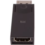V7 Displayport Adapter Displayport Stecker auf HDMI-Buchse Schwarz V7 Displayport Adapter Displayport Stecker auf HDMI-Buchse Schwarz