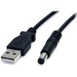 Startech 2.00m USB auf Hohlstecker 5,5mm