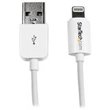 Startech 3 Lightning to USB Kabel wei&szlig;