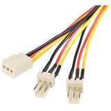 (€23,00*/1m) 0.30m Startech Lüfter Y-Stromadapterkabel 3pol (€23,00*/1m) 0.30m Startech Lüfter Y-Stromadapterkabel 3pol