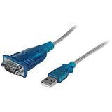 Startech Adapter USB A Stecker auf 9pol Stecker Blau