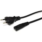 (€6,90*/1m) 1.00m Startech Stromkabel Euro 8 Stecker auf (€6,90*/1m) 1.00m Startech Stromkabel Euro 8 Stecker auf