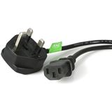 (€2,97*/1m) 3.00m Startech Stromkabel Stecker England auf (€2,97*/1m) 3.00m Startech Stromkabel Stecker England auf