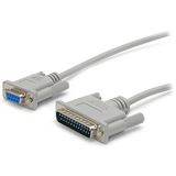 (€2,63*/1m) 3.00m Startech Seriell Adapterkabel 25pol Stecker (€2,63*/1m) 3.00m Startech Seriell Adapterkabel 25pol Stecker