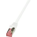 (&euro;2,45*/1m) 2.00m LogiLink Cat. 6 Patchkabel S/FTP PiMF RJ45