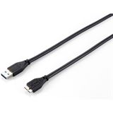 (&euro;3,83*/1m) 1.80m Equip USB3.0 Adapterkabel USB A Stecker auf