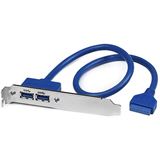 Startech 2 Port USB 3.0 A Buchse Slotblech