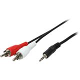 (€0,78*/1m) 5.00m LogiLink Audio Adapterkabel 3.5mm (€0,78*/1m) 5.00m LogiLink Audio Adapterkabel 3.5mm