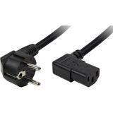 (€2,45*/1m) 2.00m LogiLink Stromkabel gewinkelt Schutzkontakt (€2,45*/1m) 2.00m LogiLink Stromkabel gewinkelt Schutzkontakt
