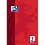 Oxford Arbeitsblock, DIN A4, 50 Blatt, Lineatur 3