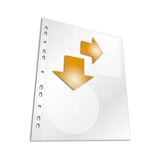 Durable CD-/DVD-H&uuml;lle COVER M, f&uuml;r 4 CD's, PP, DIN A4