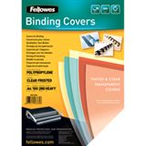 Fellowes Deckblatt Futura, DIN A4, transparent, matt, aus PP Fellowes Deckblatt Futura, DIN A4, transparent, matt, aus PP