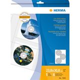 Herma CD-/DVD-Prospekthülle für 6 CD's, A4, 306,5 x Herma CD-/DVD-Prospekthülle für 6 CD's, A4, 306,5 x