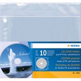 Herma CD-/DVD-Prospekthülle, PP, zum Abheften, 145 x 135 mm Herma CD-/DVD-Prospekthülle, PP, zum Abheften, 145 x 135 mm