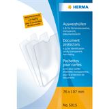Herma Ausweishülle, PP, 1-fach, 0,14 mm, Format: 76 x 107 mm Herma Ausweishülle, PP, 1-fach, 0,14 mm, Format: 76 x 107 mm