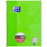 Oxford Collegeblock "KarLi", DIN A4+, gr&uuml;n, 80 Blatt