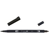 TOMBOW Doppelfasermaler "DUAL BRUSH PEN ABT", black