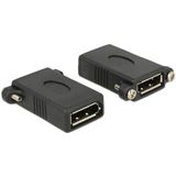 Delock Displayport 1.1 Adapter DisplayPort Buchse auf DisplayPort Delock Displayport 1.1 Adapter DisplayPort Buchse auf DisplayPort