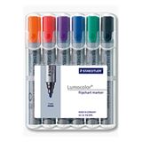 Staedtler Lumocolor Flipchart-Marker 356, 6er Etui