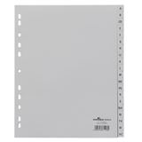 Durable Kunststoff-Register, A-Z, A4, überbreit, 20-teilig Durable Kunststoff-Register, A-Z, A4, überbreit, 20-teilig