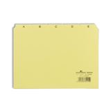 Durable Karteiregister A - Z, PP, A5 quer, gelb, 25-teilig Durable Karteiregister A - Z, PP, A5 quer, gelb, 25-teilig