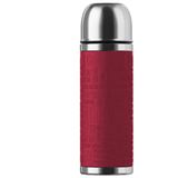 emsa Isolierflasche SENATOR, 1,0 Liter, Manschette rot