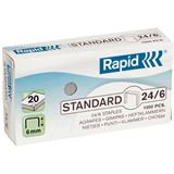 Rapid Heftklammern Standard 24/6, galvanisiert