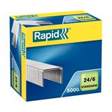 Rapid Heftklammern Standard 24/6 galvanisiert 5000 St&uuml;ck