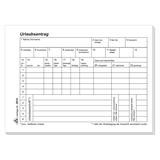 RNK Verlag Vordruck /"Lohnabrechnung Teilzeit Beschäftigte/" DIN A5 50 Blatt
