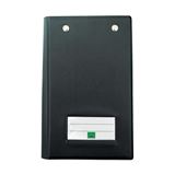 sigel Kassenblock-Mappe, 120 x 180 mm, Farbe: schwarz