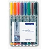 Staedtler Lumocolor NonPermanent-Marker 316F, 8er Etui