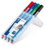 Staedtler Lumocolor correctable NonPermanent-Marker 305F,4er Staedtler Lumocolor correctable NonPermanent-Marker 305F,4er