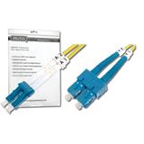 (&euro;0,89*/1m) 10.00m Digitus LWL Duplex Patchkabel 9/125 &micro;m