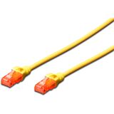 (&euro;1,63*/1m) 3.00m Digitus Cat. 6 Patchkabel U/UTP RJ45 Stecker