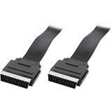 (€3,45*/1m) 2.00m LogiLink SCART Anschlusskabel Scart Stecker (€3,45*/1m) 2.00m LogiLink SCART Anschlusskabel Scart Stecker