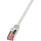(€0,79*/1m) 10.00m LogiLink Cat. 6 Patchkabel S/FTP PiMF RJ45 (€0,79*/1m) 10.00m LogiLink Cat. 6 Patchkabel S/FTP PiMF RJ45