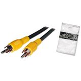 (€0,98*/1m) 5.00m ShiverPeaks Video Anschlusskabel Cinch Stecker (€0,98*/1m) 5.00m ShiverPeaks Video Anschlusskabel Cinch Stecker