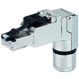 Teleg&auml;rtner RJ45-Steckverbinder MFP8 Kat.6A 4x90 PROFINET