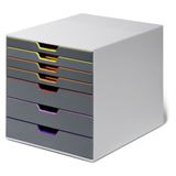 DURABLE Schubladenbox VARICOLOR 7, mit 7 Schubladen