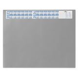 DURABLE Schreibunterlage mit Jahreskalender, grau