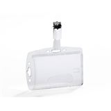 DURABLE Namensschilder, Hartbox, mit Clip, 54 x 85 mm