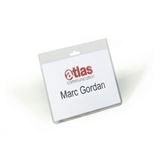 DURABLE Namensschild, oben geschlossen, ohne Clip