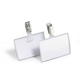 DURABLE Namensschild Click Fold, mit Clip, 90 x 54 mm
