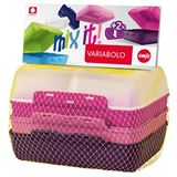 emsa Brotdose VARIABOLO Clipbox Set Girls, 4-teilig, farbig emsa Brotdose VARIABOLO Clipbox Set Girls, 4-teilig, farbig